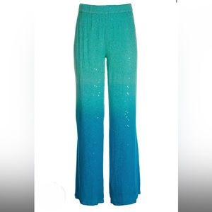 Sequin Ombre Wide Leg Pant